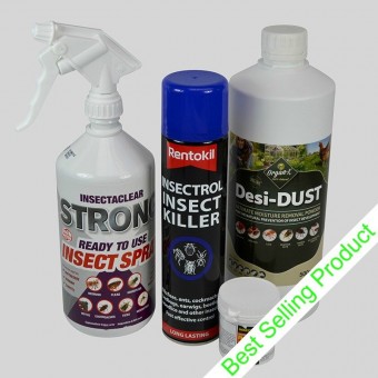 Products in the bed bug control kit