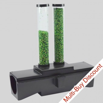 Rat Bait station with feeding tubes