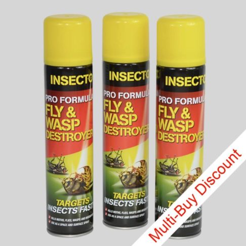 Insecto Wasp Spray Set of 3 Cans