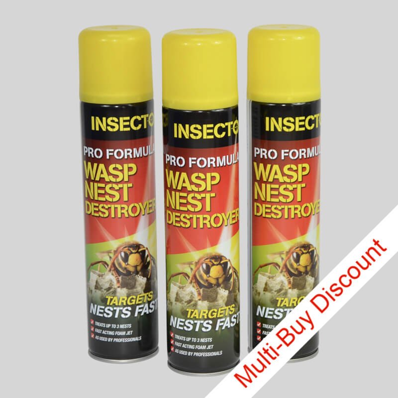 Insecto Wasp Nest Destroyer Set of 3