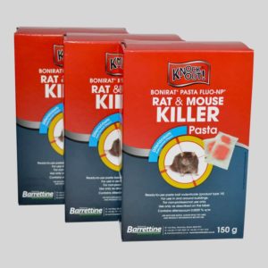 3 boxes of Knockout Rat Killer Pasta