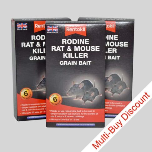 Rentokil Rodine Mouse Killer Pack of 3