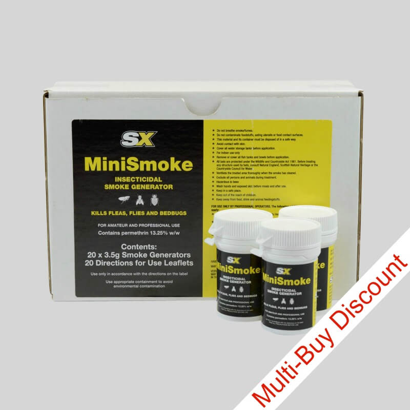 SX Insect MiniSmoke Bomb Box and 3 Smoke Bombs