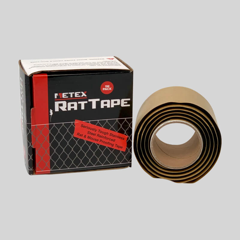Self adhesive rat and mouse proofing tape